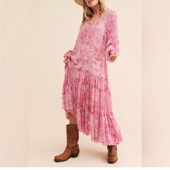 Free People Dresses & Skirts - Free People Feeling Groovy Maxi Dress